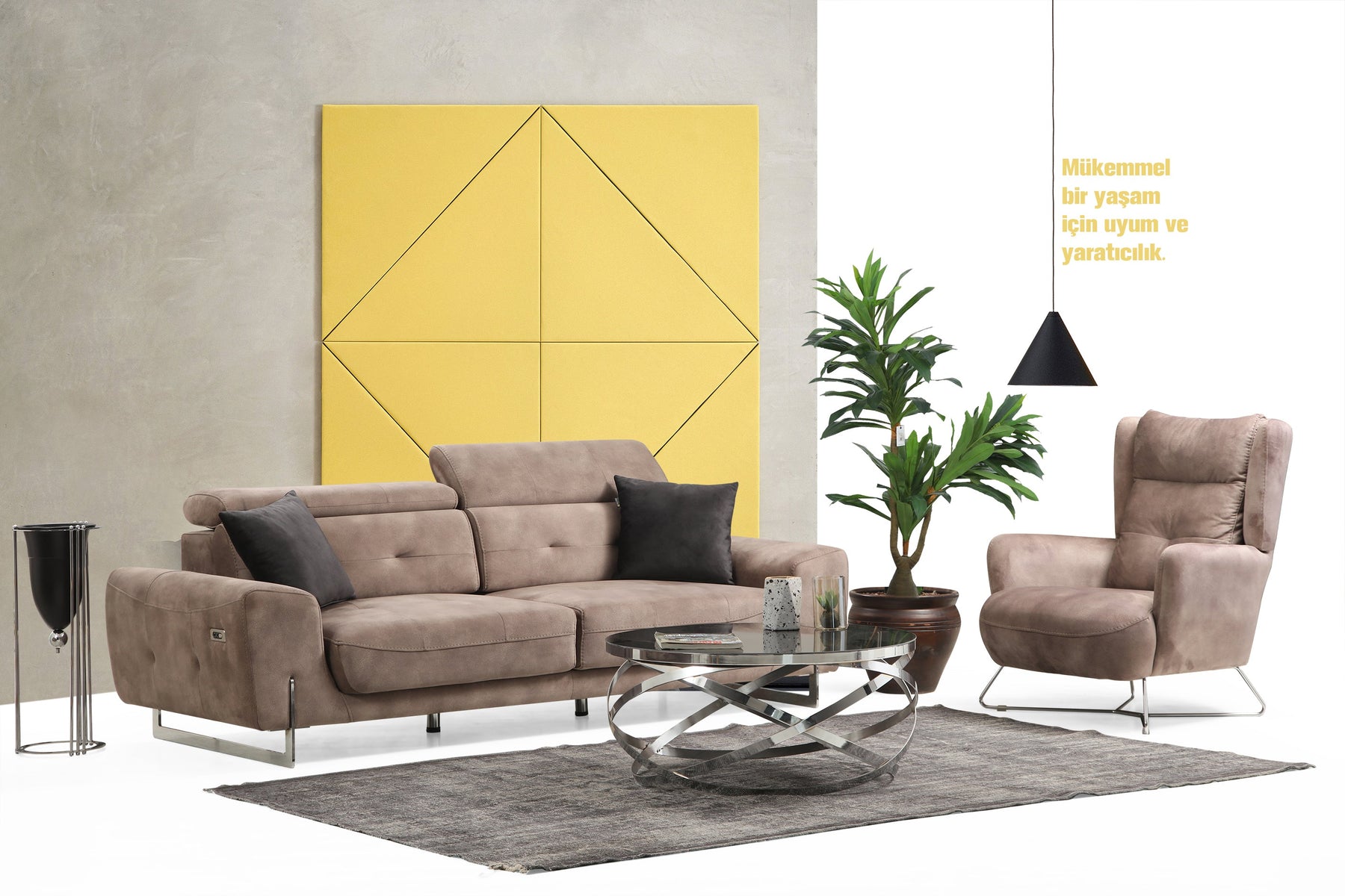 Lora Sofa Set by Netline Interiors