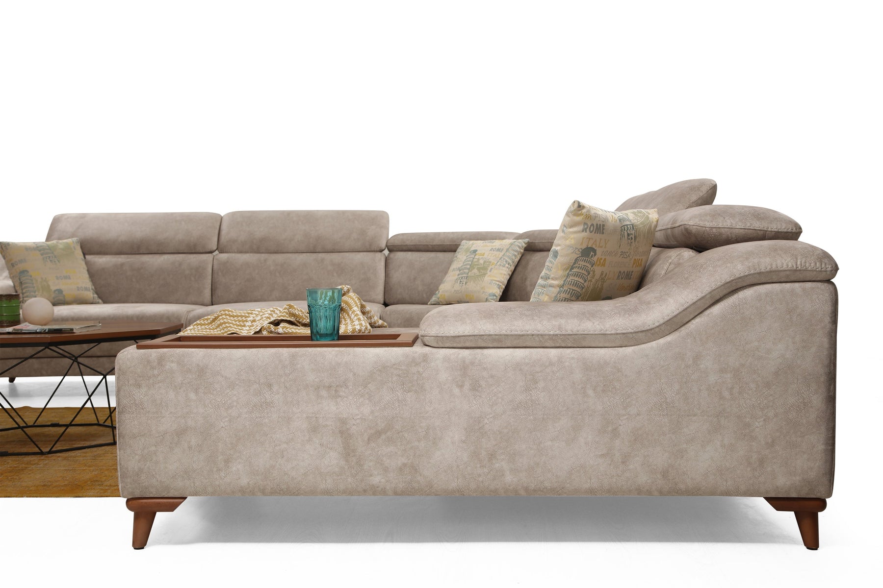 Mustang U Corner Sofa (S) by Netline Interiors