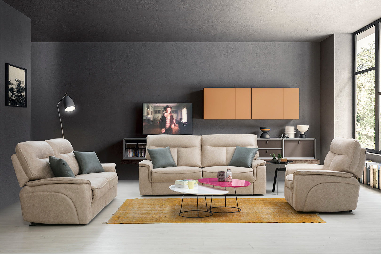 Gala Sofa Set by Netline Interiors