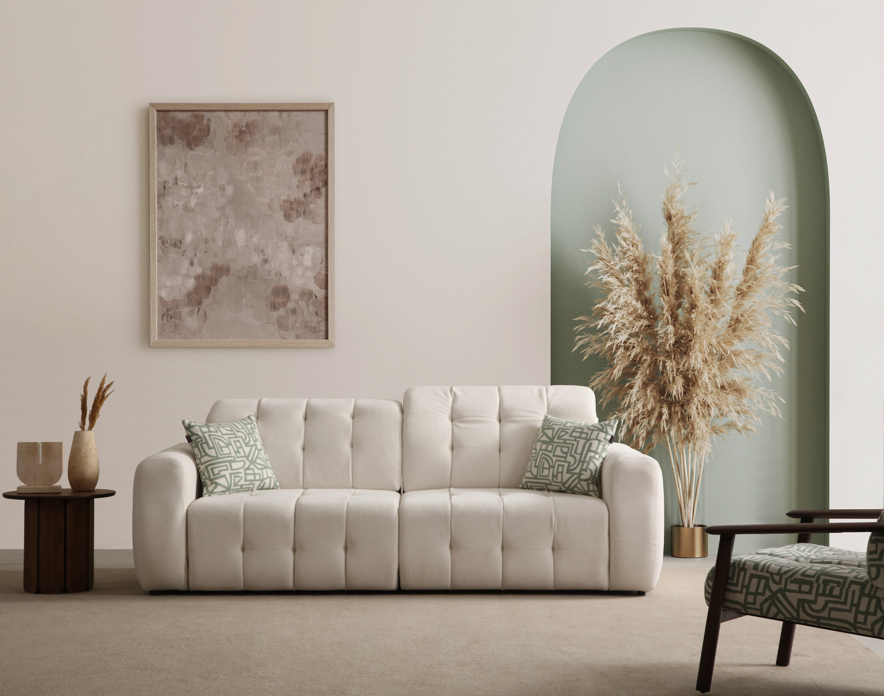 Enzo 3 Seater Sofa by Netline Interiors