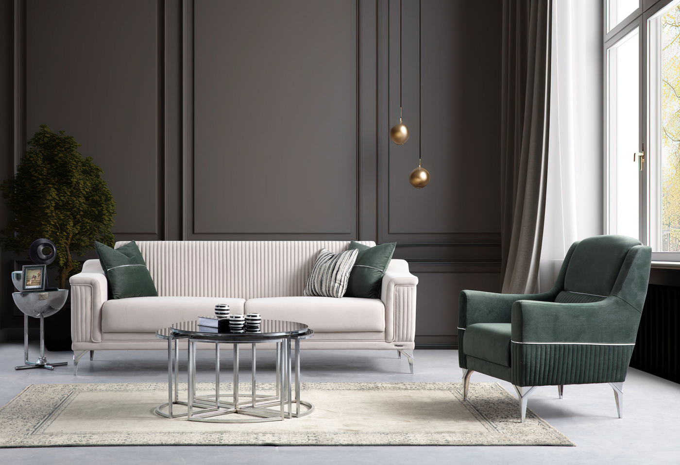 Versa Sofa Set by Netline Interiors