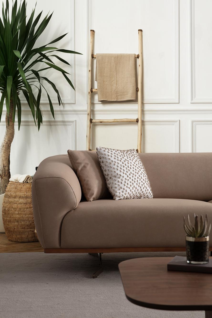 Vanilya 3 Seater Sofa by Netline Interiors