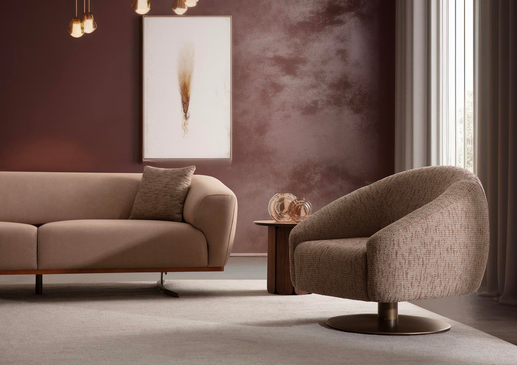 Vanilya Sofa Set by Netline Interiors