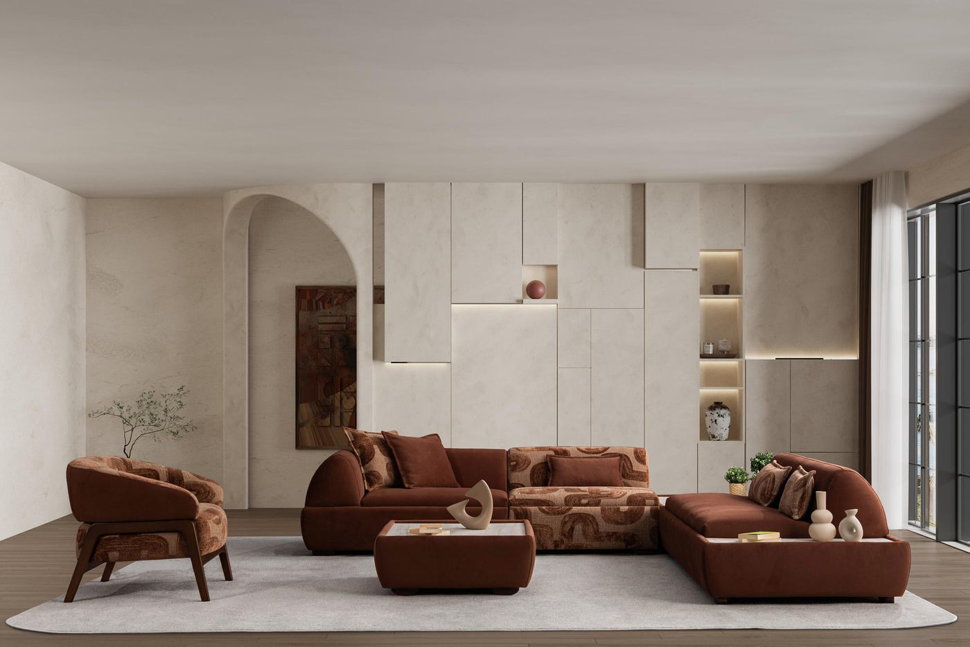 Moon Corner Sofa by Netline Interiors