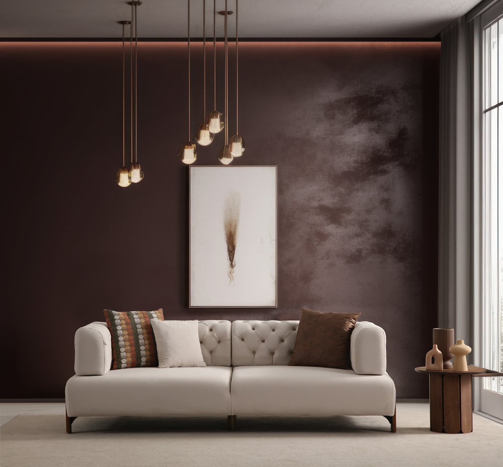 Cratos Wood Sofa Bed Set by Netline Interiors