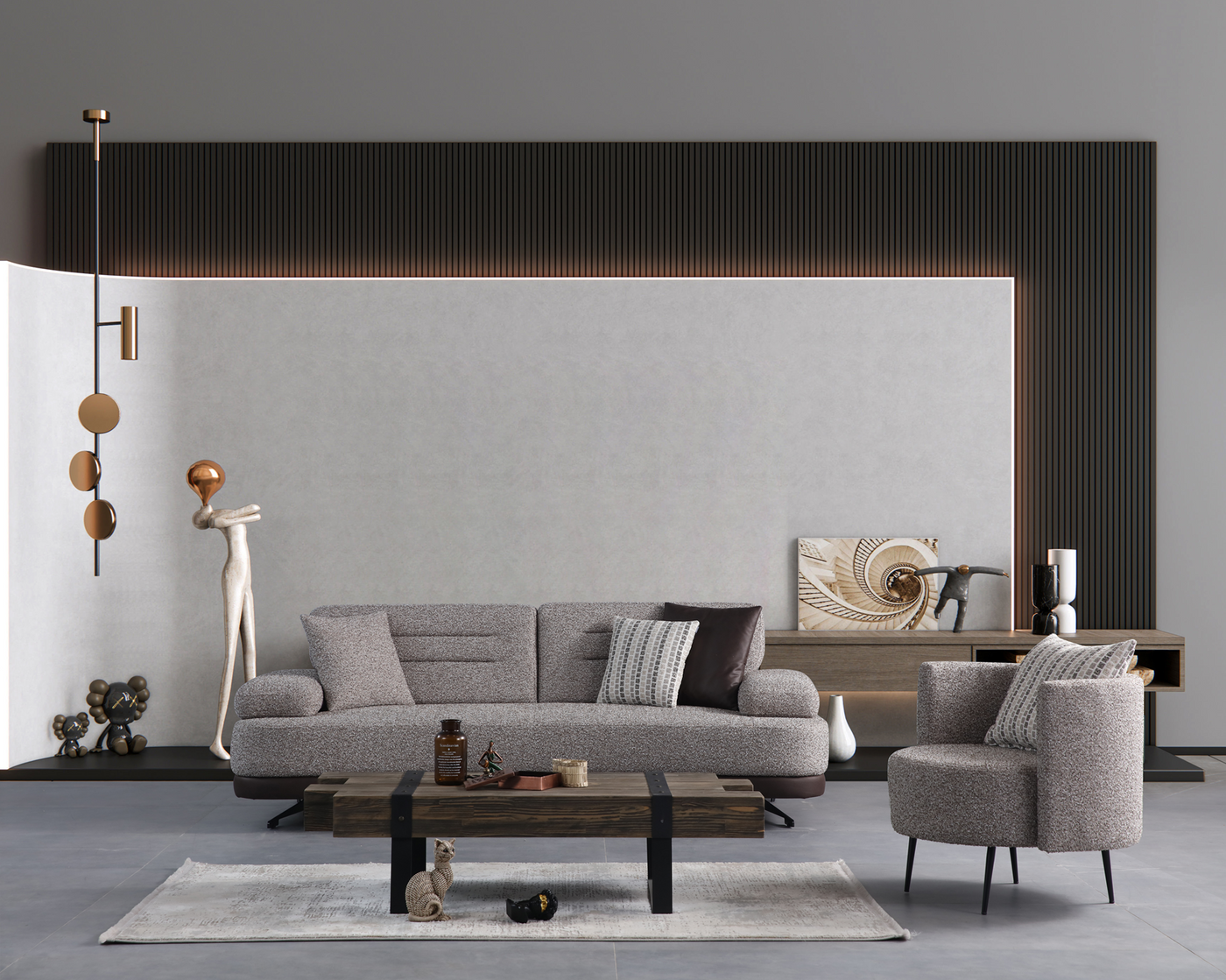 Nepal Sofa Set by Netline Interiors