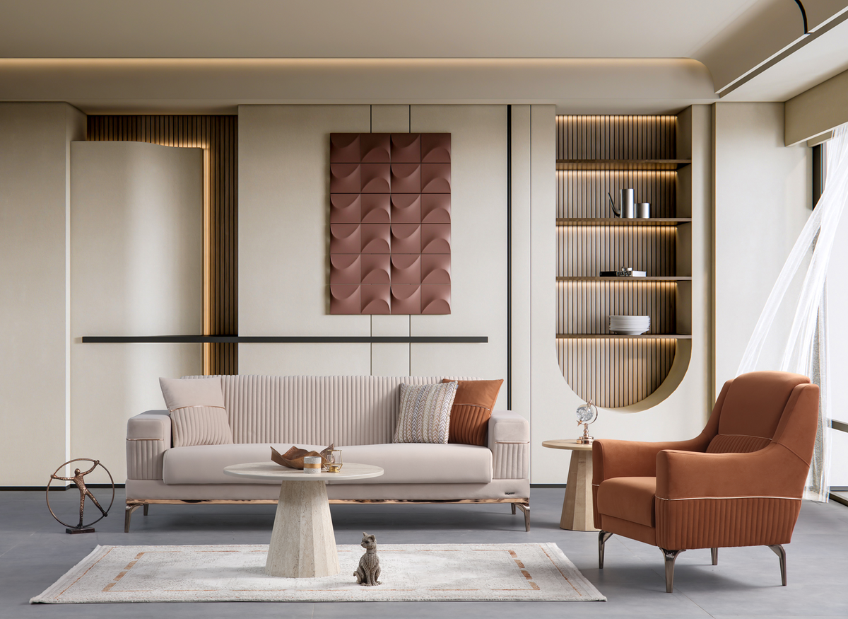 Lexus Sofa Set by Netline Interiors