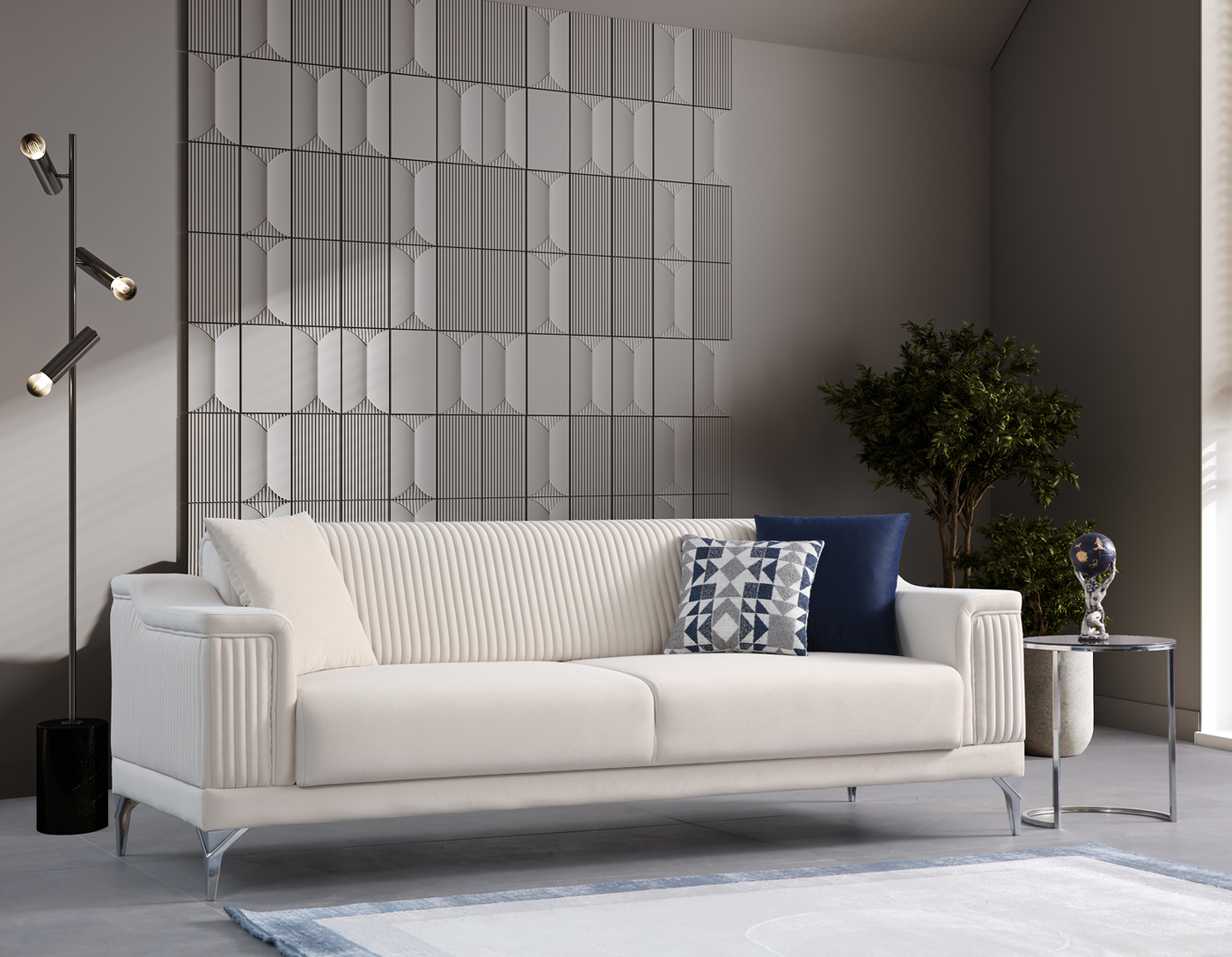 Pedro 2-Seater Sofa by Netline Interiors