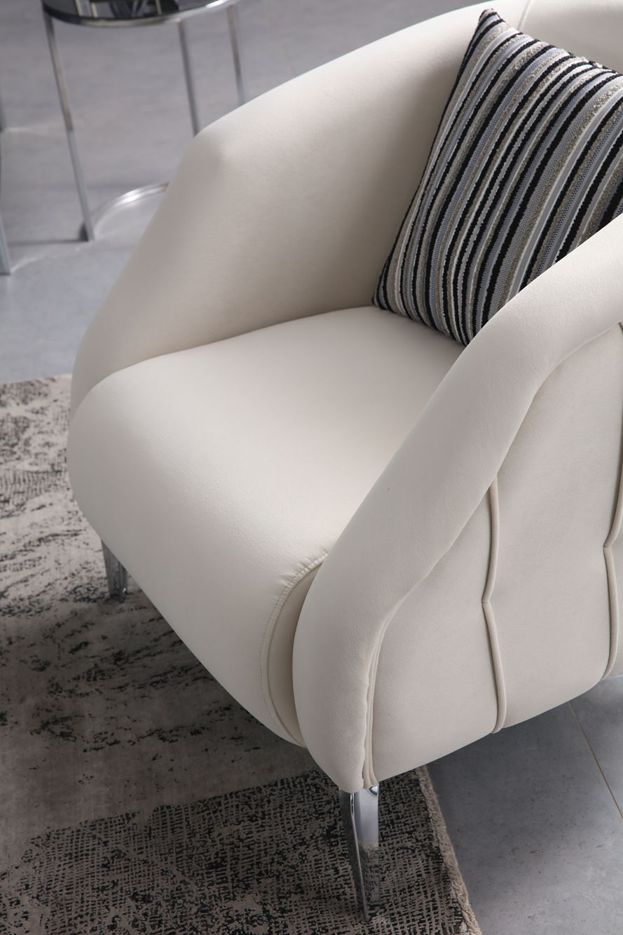 Navy Armchair by Netline Interiors