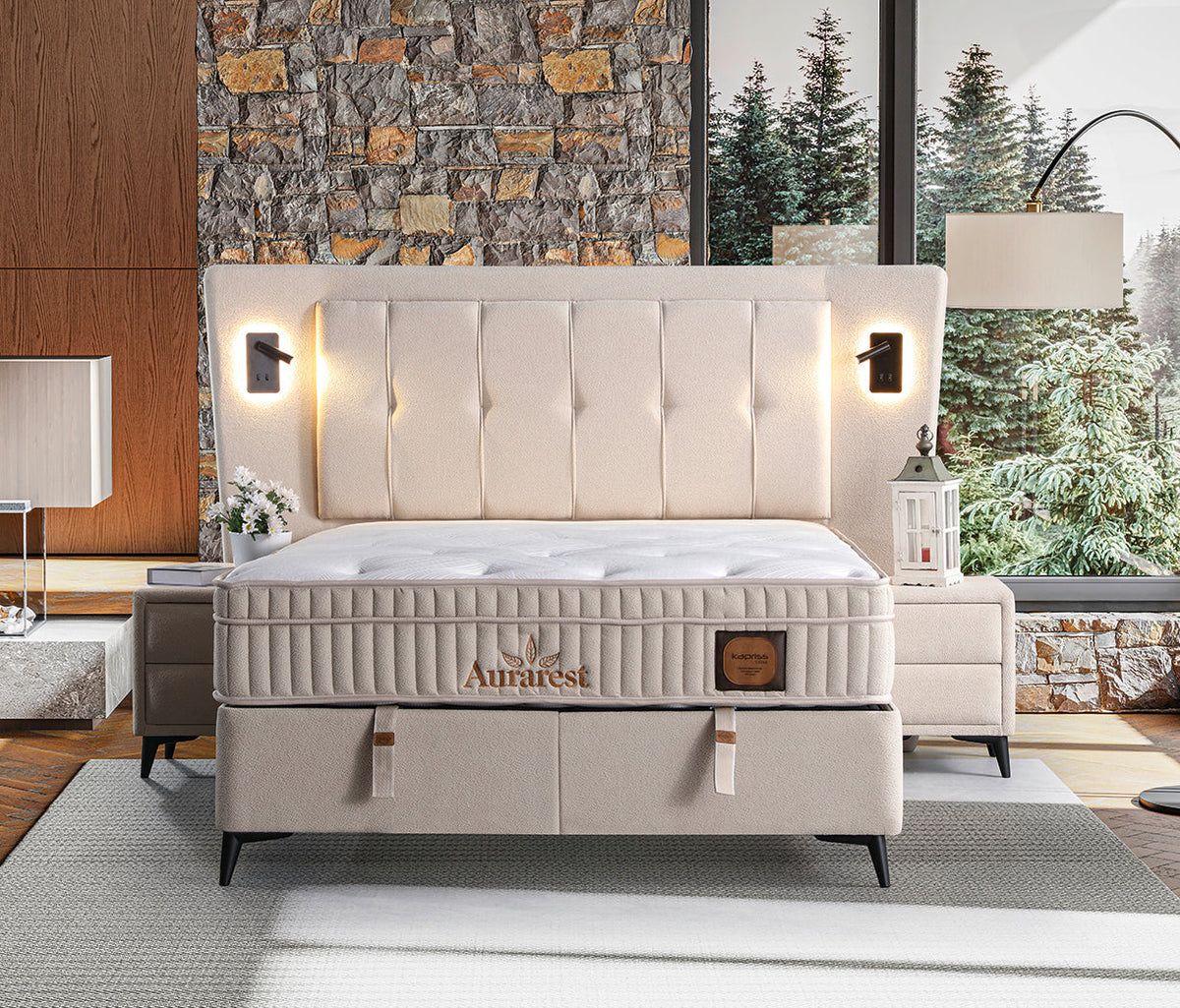 Aurarest Bed Set by Netline Interiors