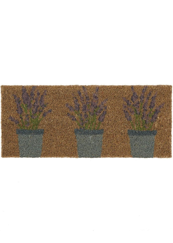 Outdoor Lavender Coir Insert (23x53cm) shown in an illustrative room