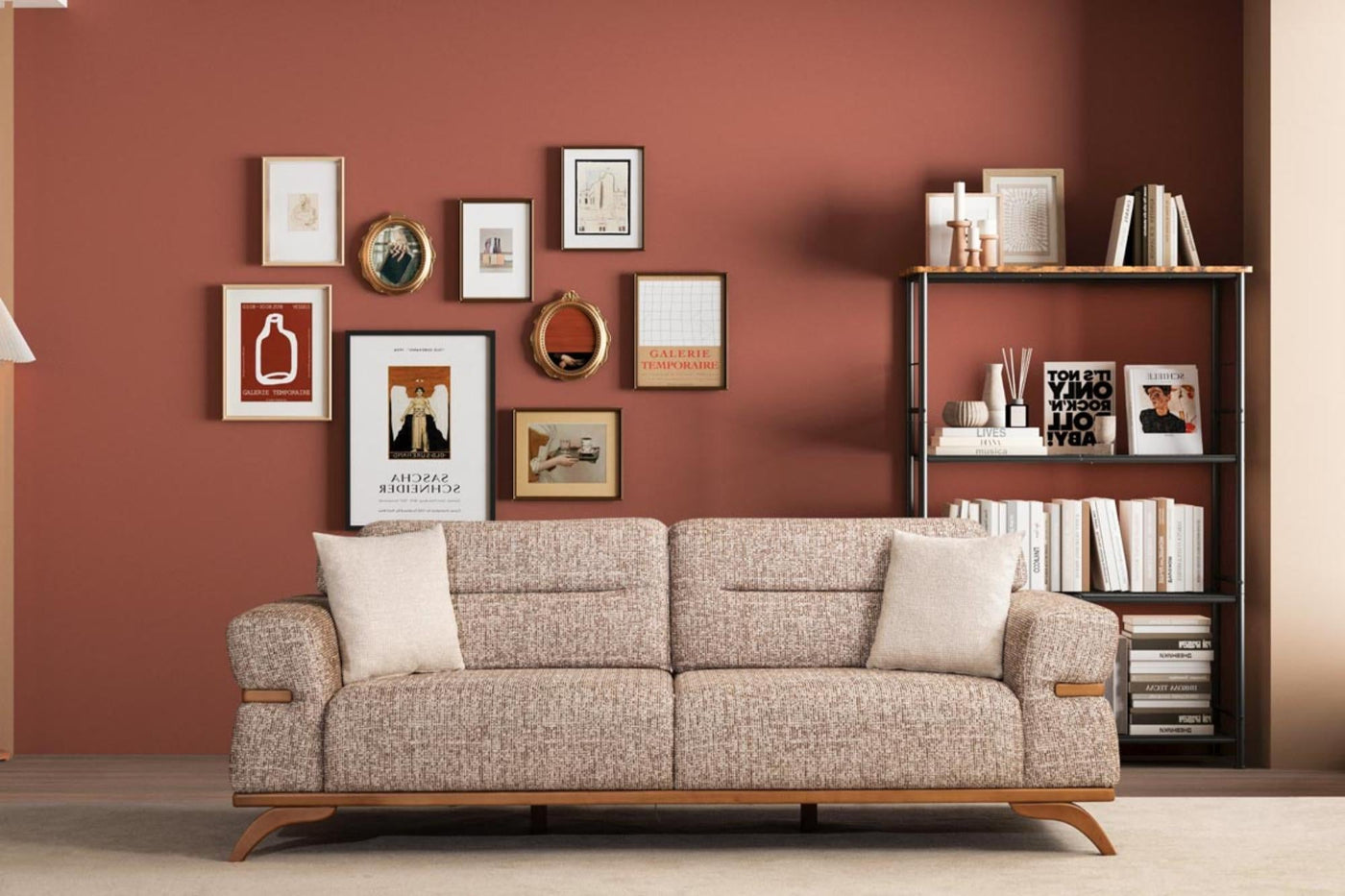Lena 3 Seater Sofa by Netline Interiors