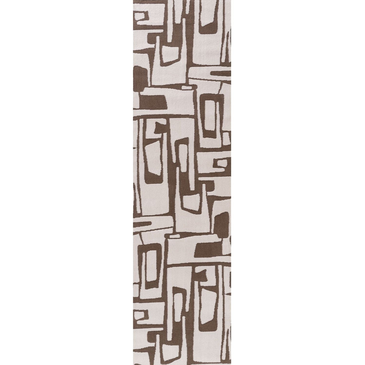 Loft Abstract Brown Rug