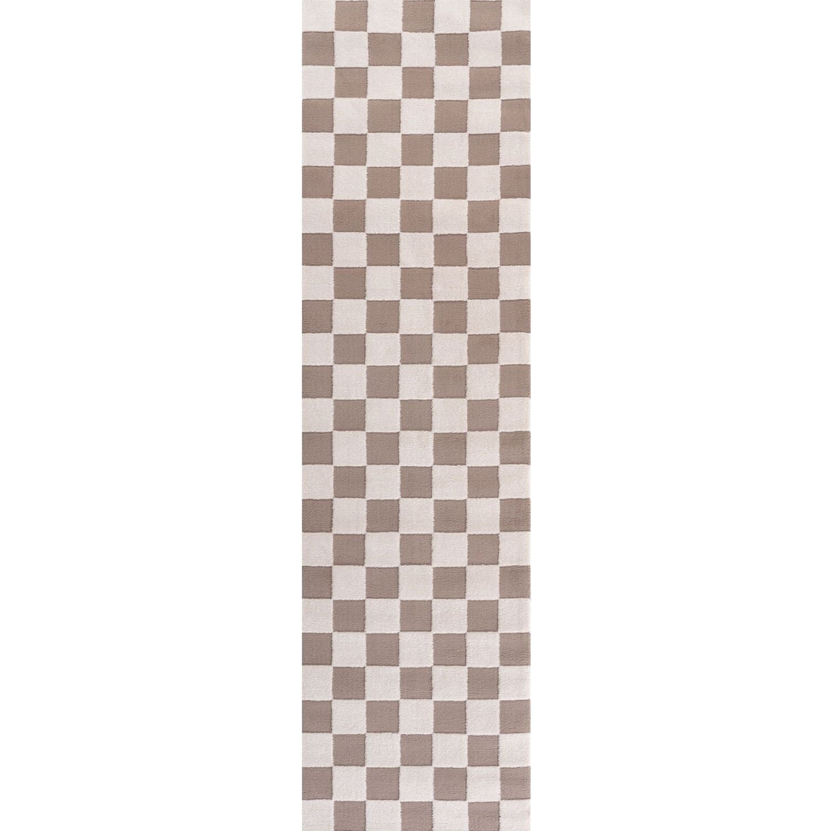 Loft Checkerboard Beige Rug