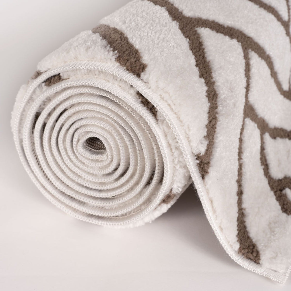 Loft Chevron Brown Rug