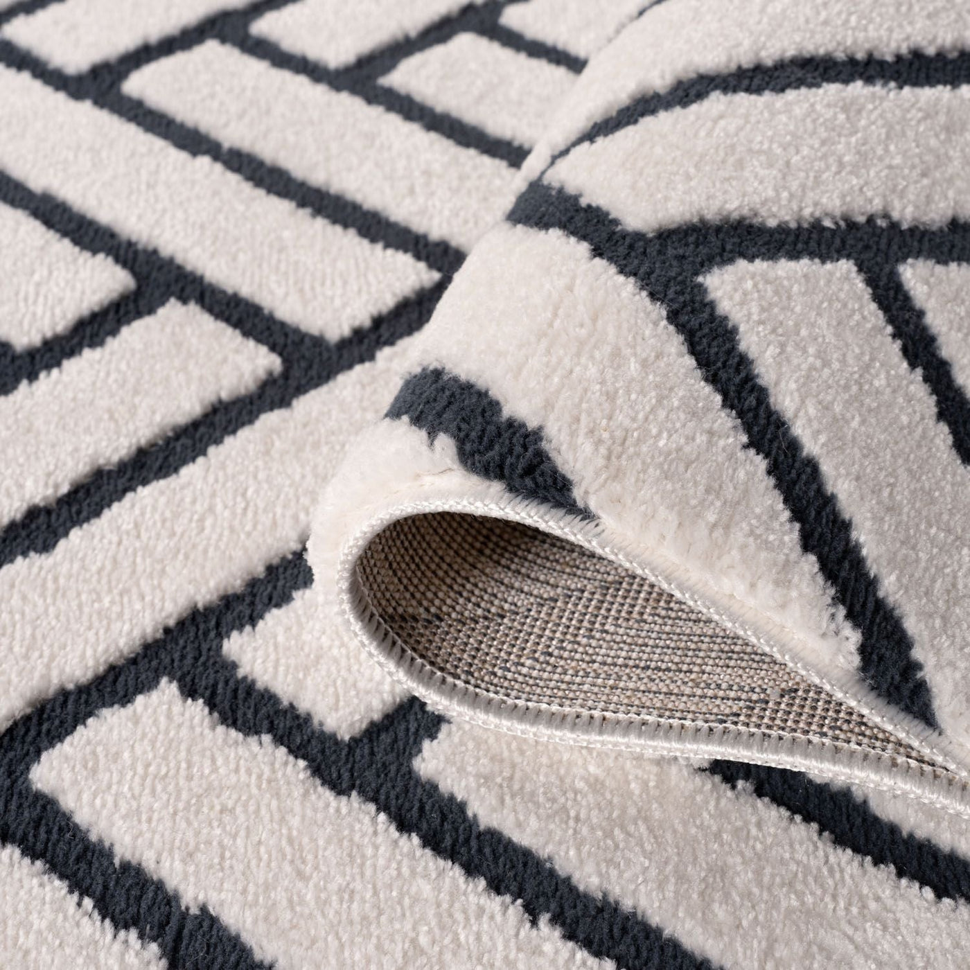 Loft Chevron Blue Rug