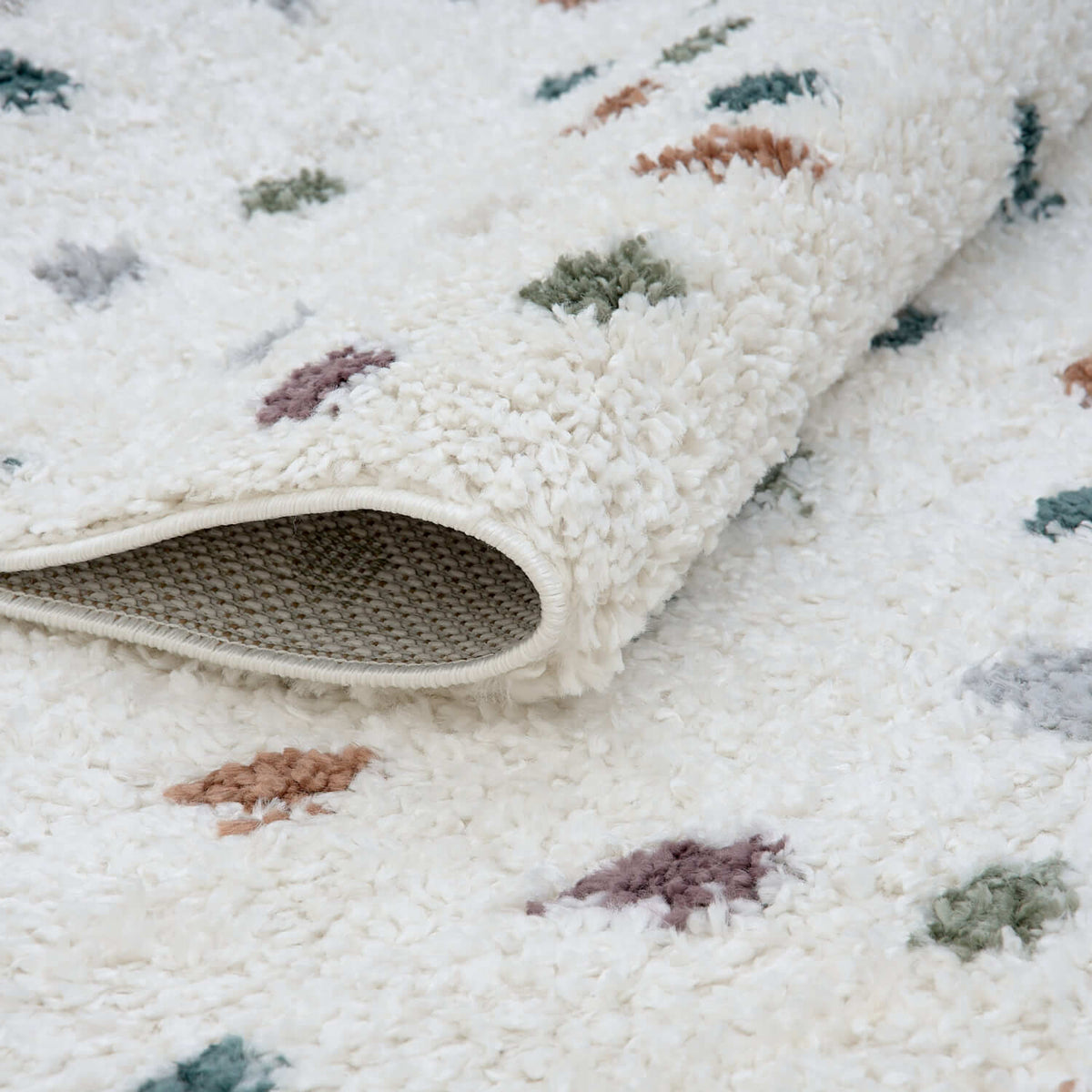 Moodi Shaggy Multicolour Jubile Rug