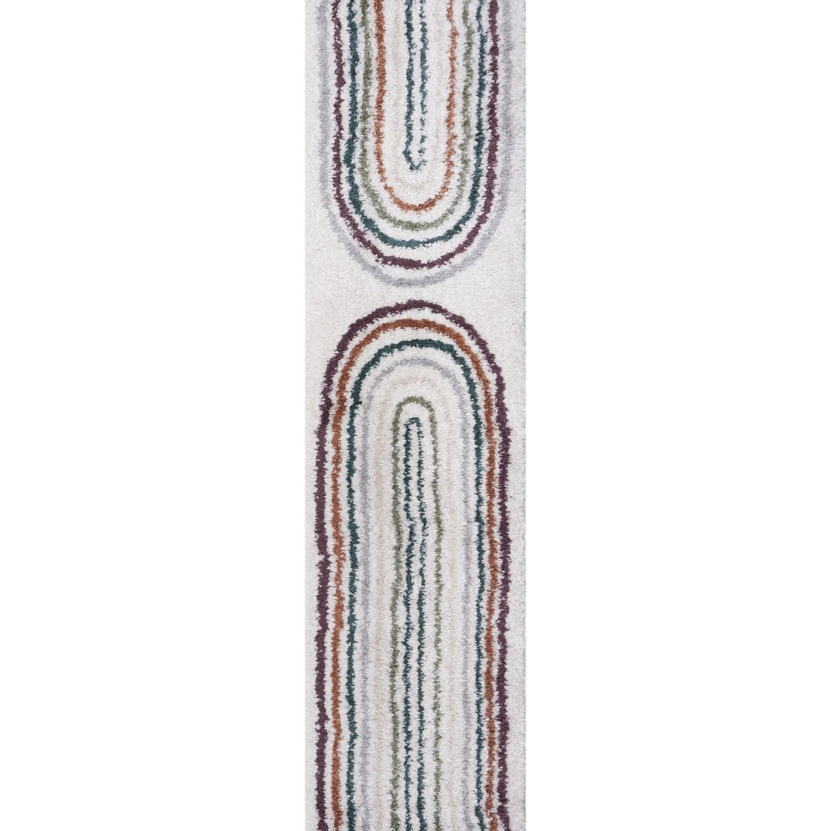 Moodi Shaggy Multicolour Raincat Rug