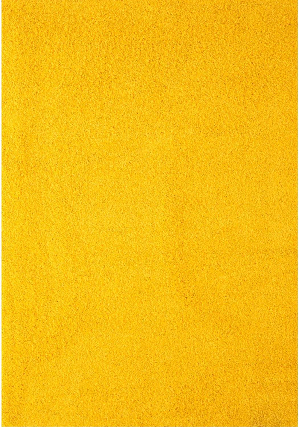 Myshaggy Solid Yellow Rug