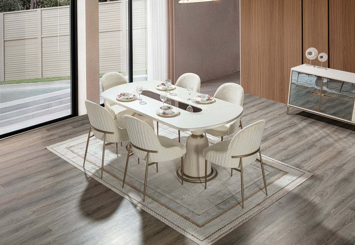 Stella Dining Room (R) by Netline Interiors