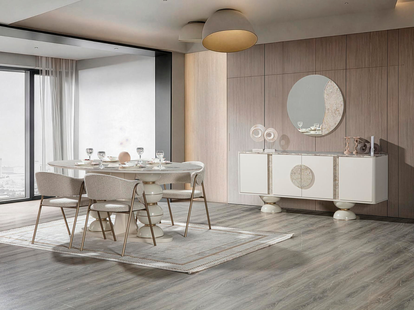 Ramada Dining Room (R) by Netline Interiors