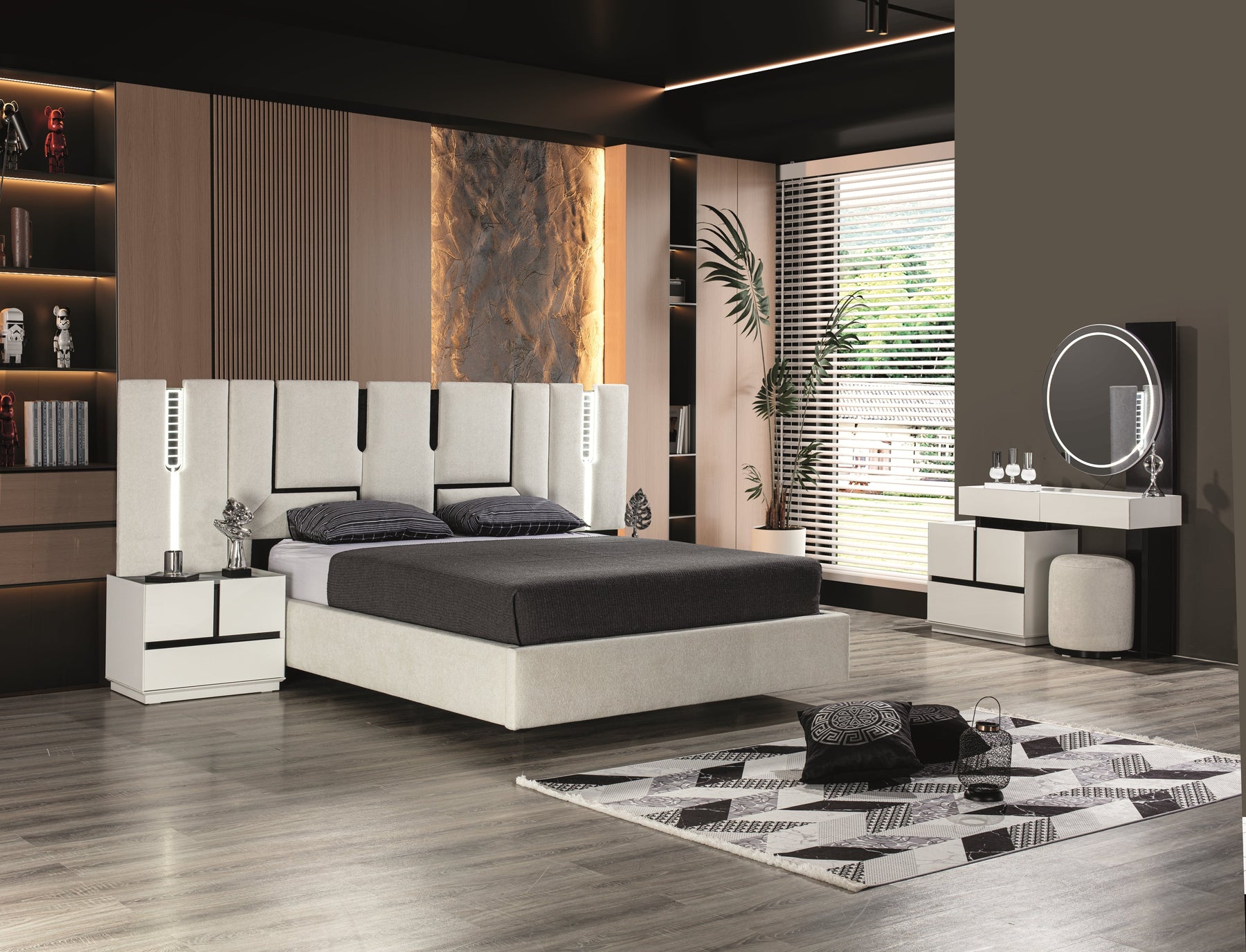 Genova Bedroom (R) by Netline Interiors