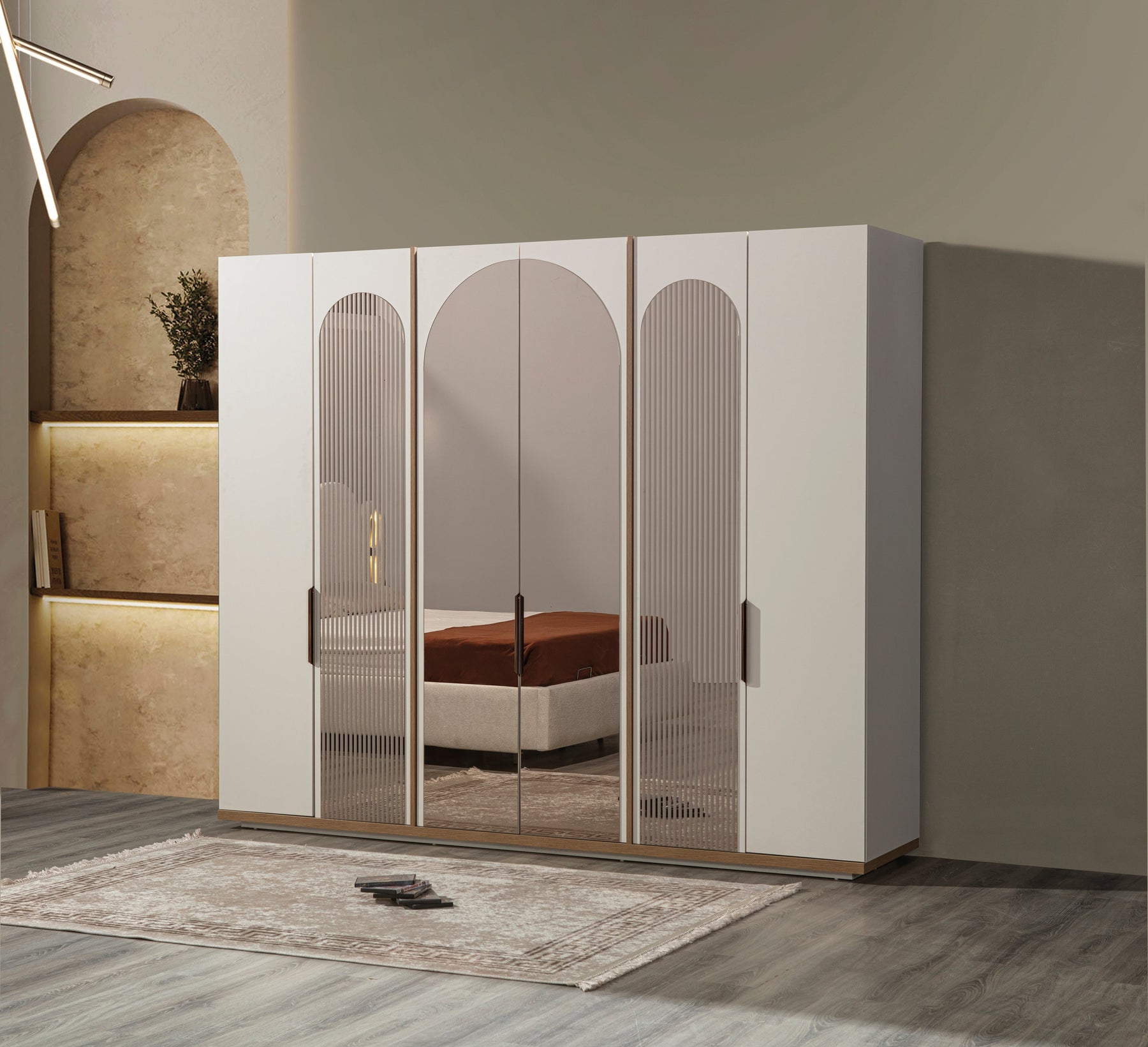 Solid Bedroom (R) by Netline Interiors