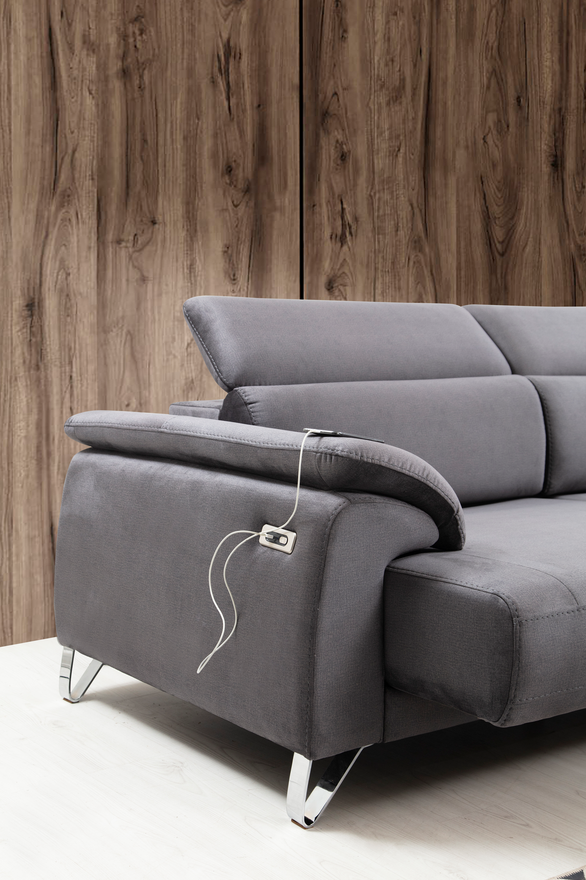 Oscar L Corner Sofa by Netline Interiors