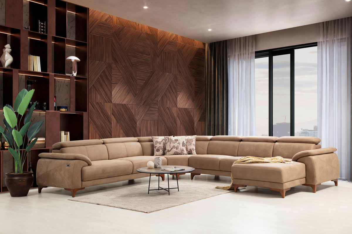 Oscar U Corner Sofa by Netline Interiors