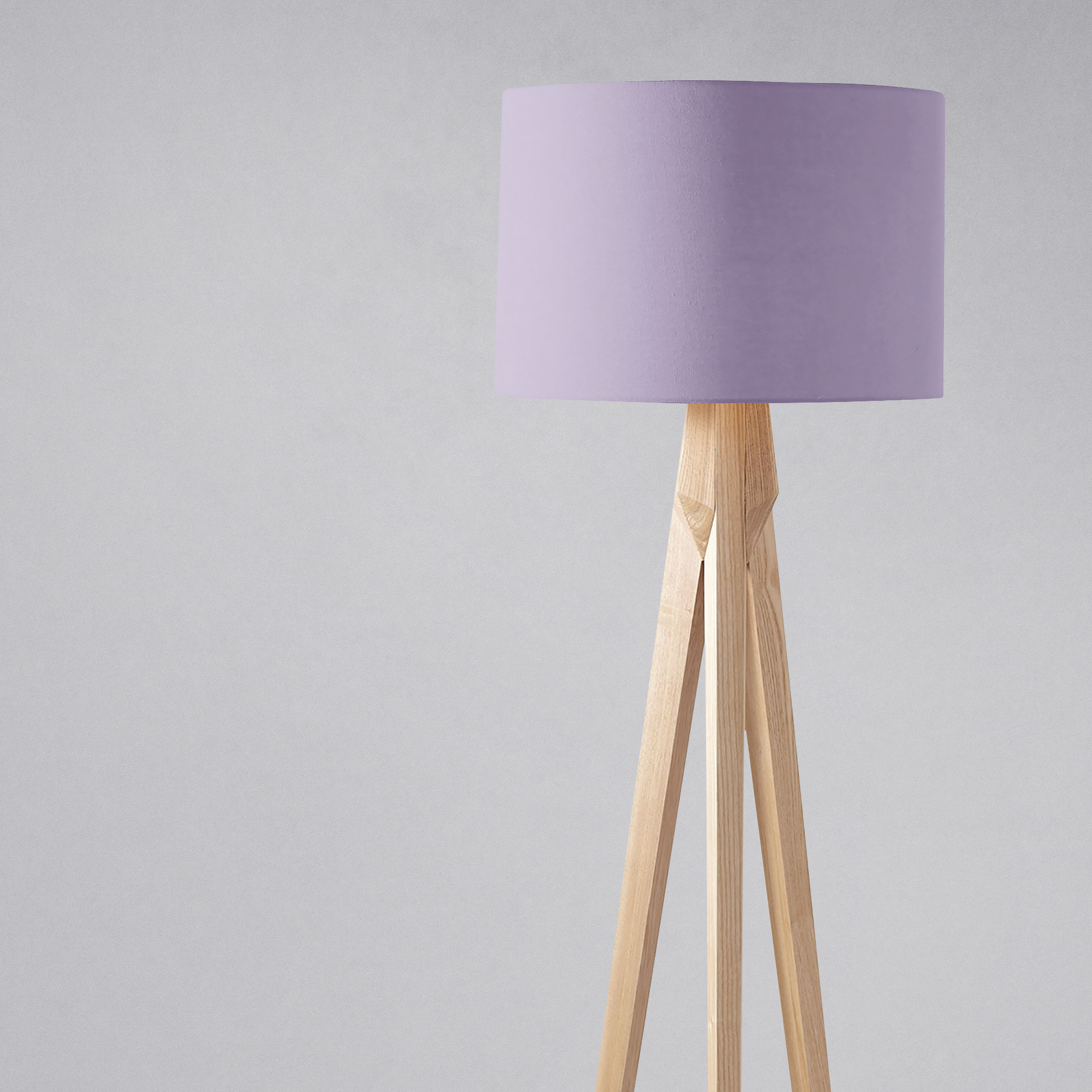 Plain Lavender Lampshade – Ceiling & Table Compatible