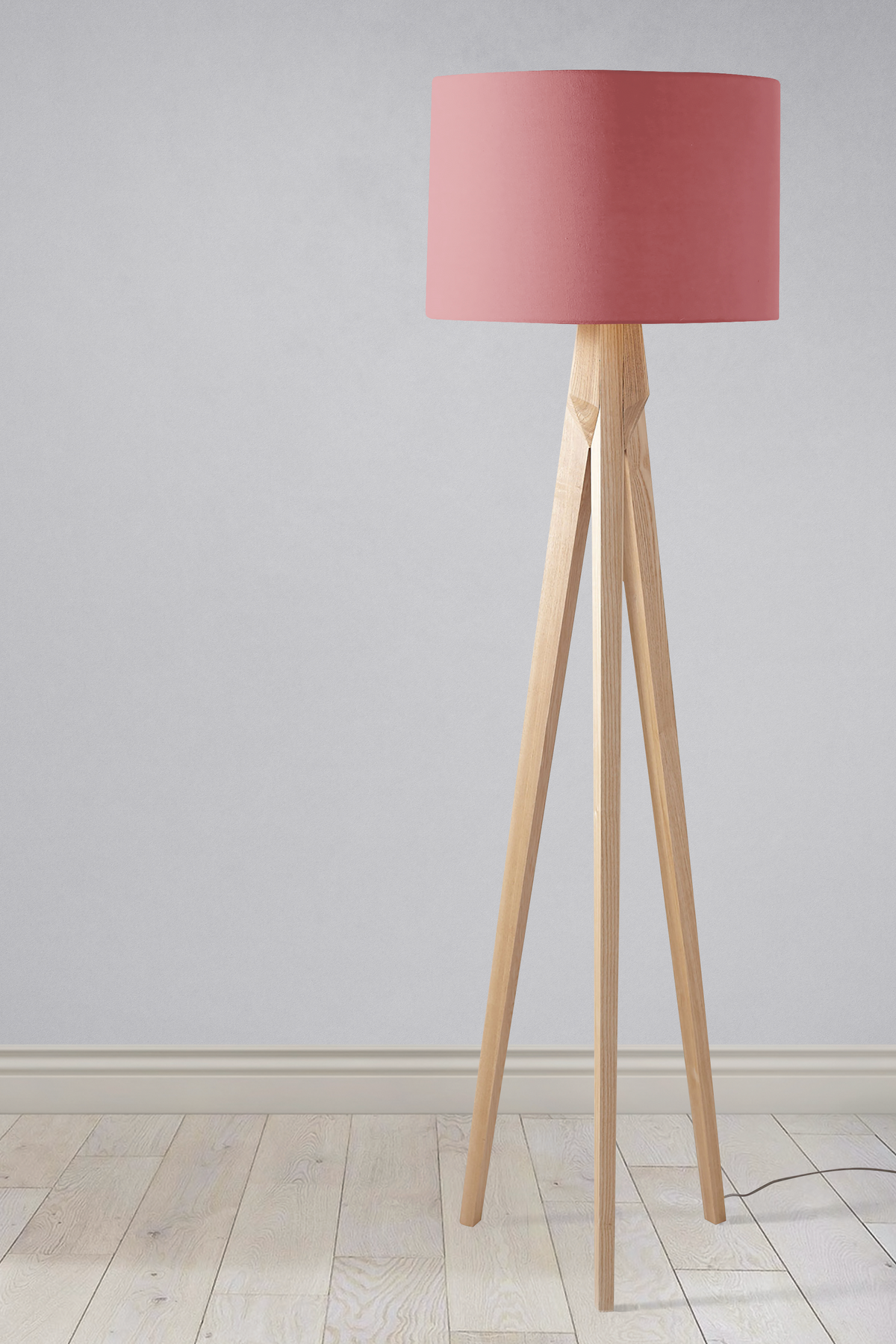 Plain Terracotta Lampshade – Ceiling & Table Compatible