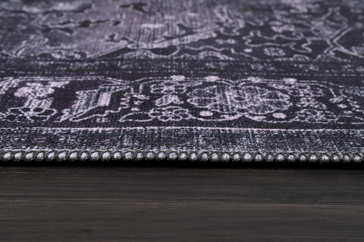 RW1318 washable chenille rug texture and pattern detail