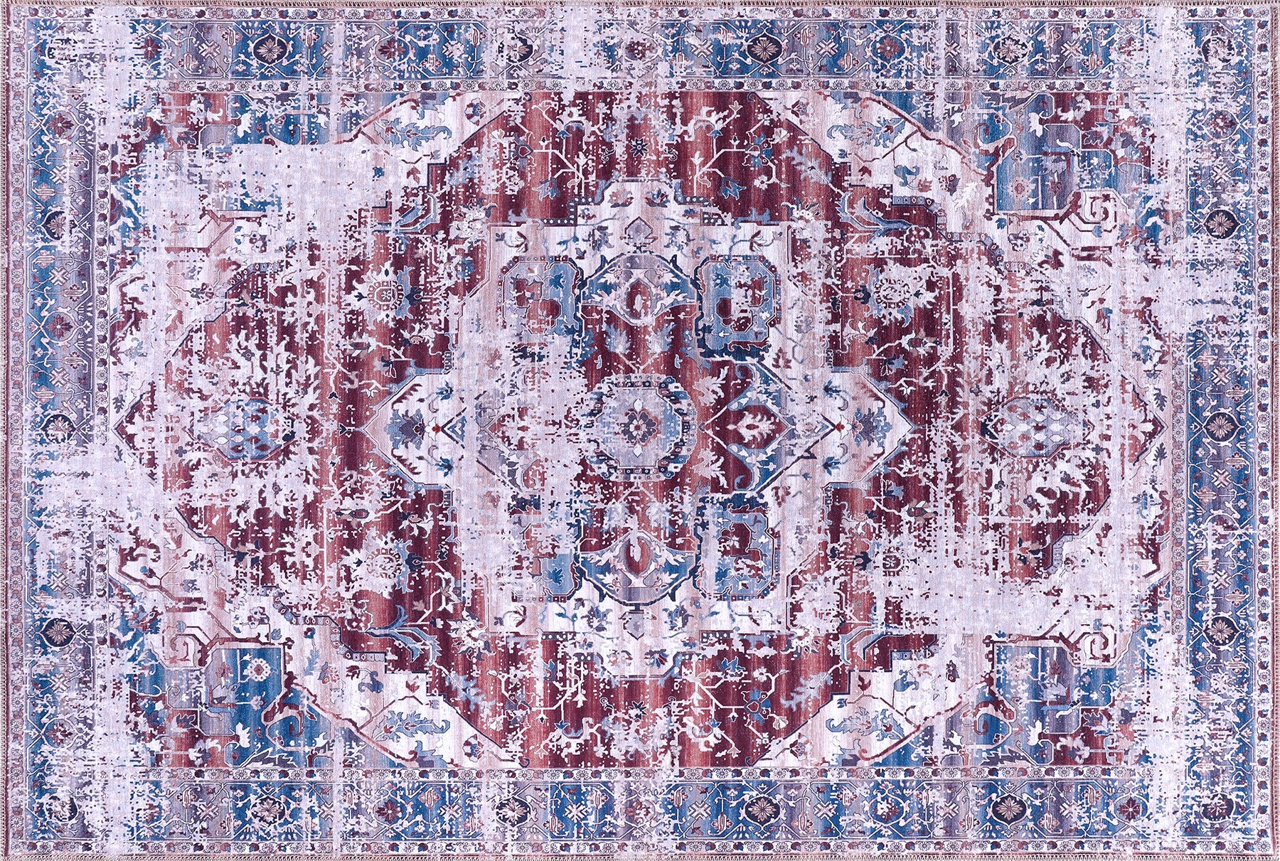 RW2159 washable chenille area rug
