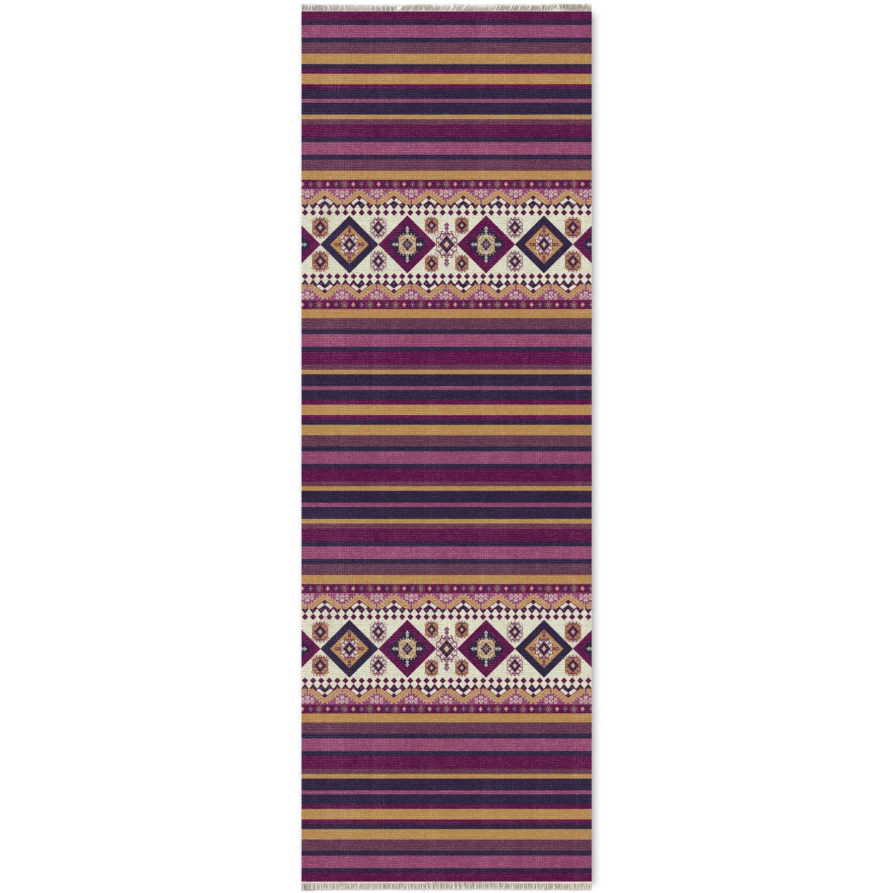 RW7040 washable chenille area rug viewed from above