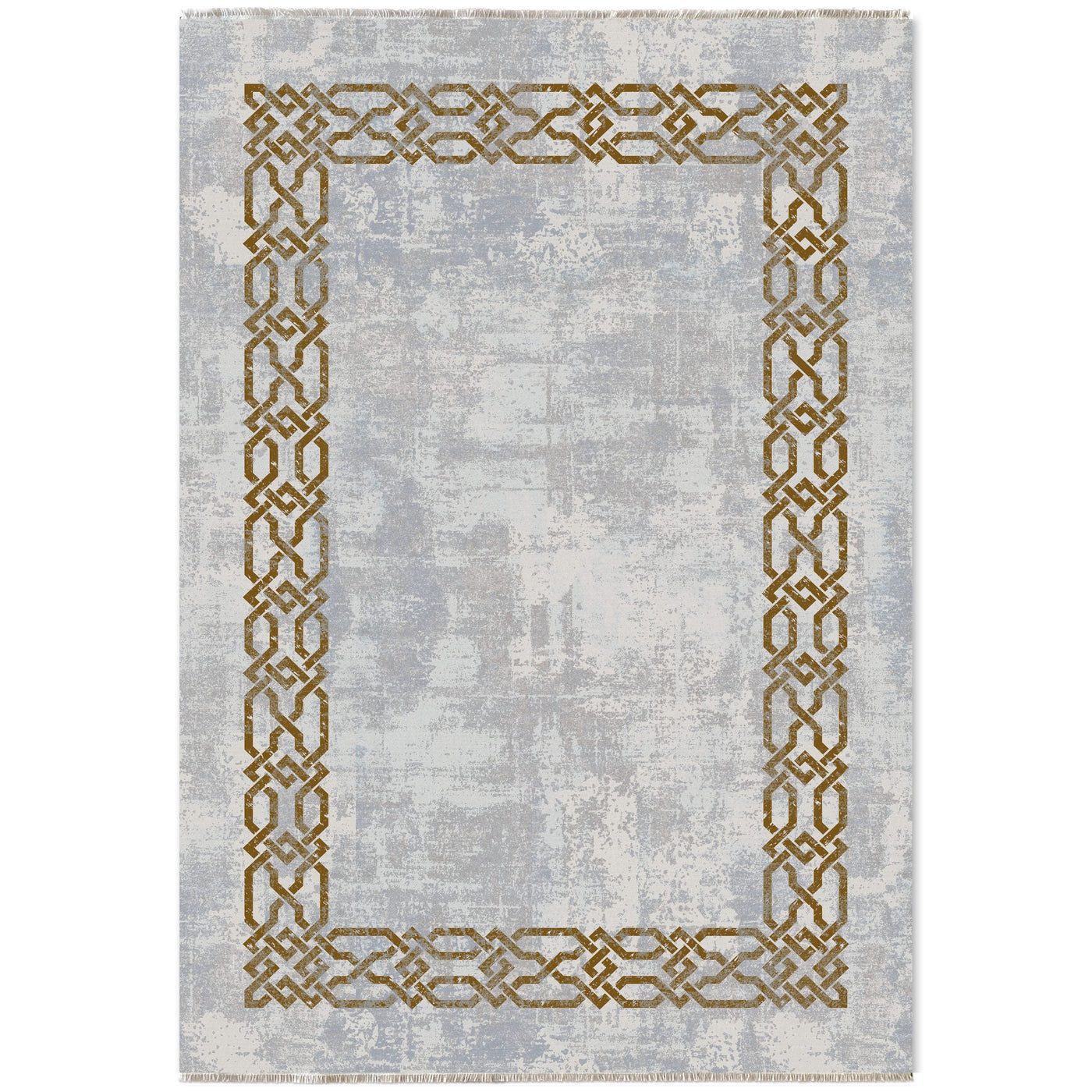 RW7078 washable chenille area rug viewed from above