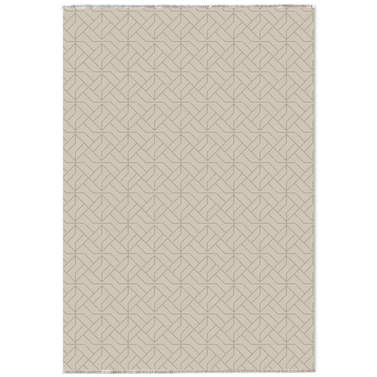 RW7101 washable chenille area rug viewed from above