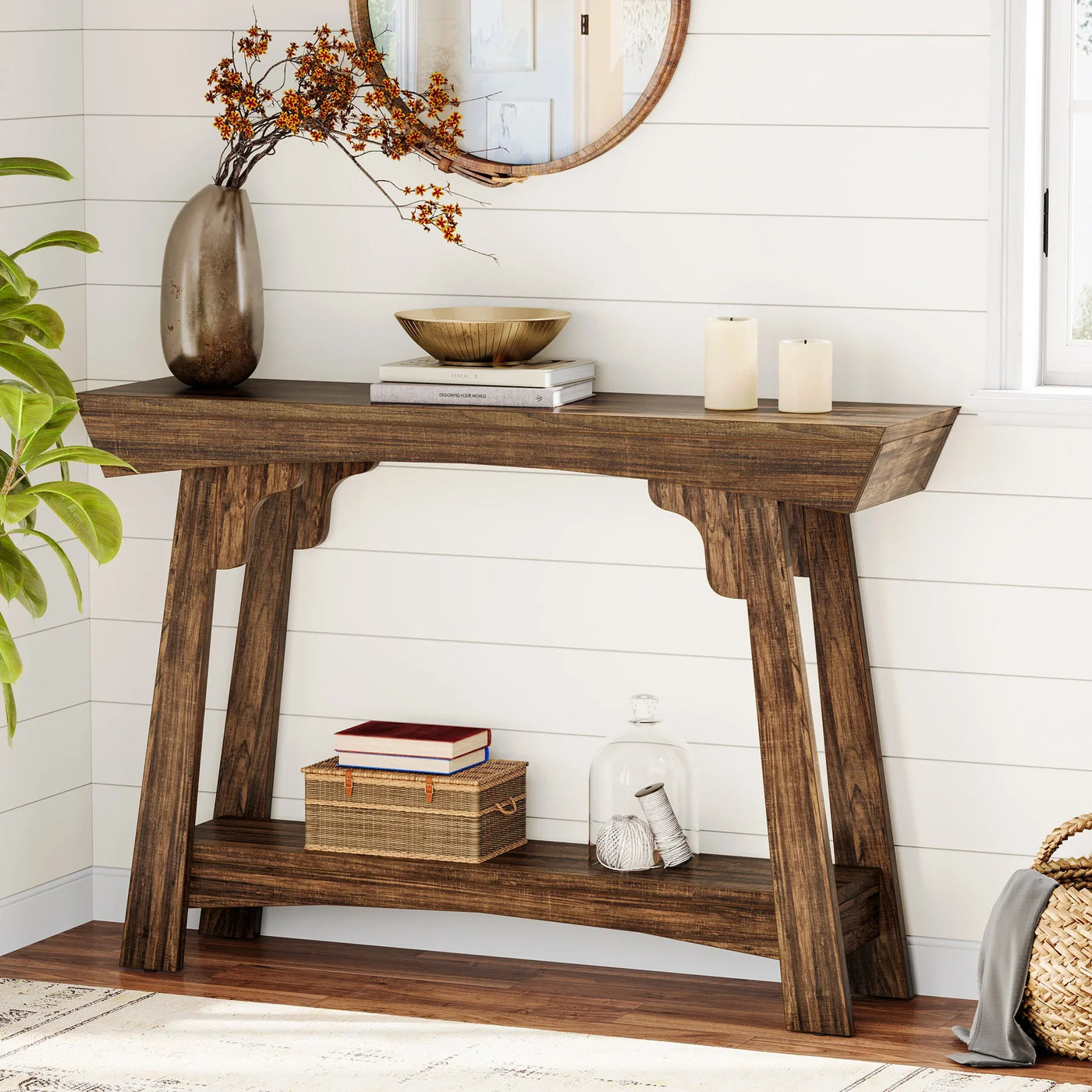 2-Tier Hallway Table