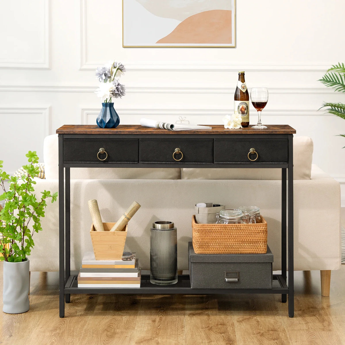 Narrow Hallway Console Table