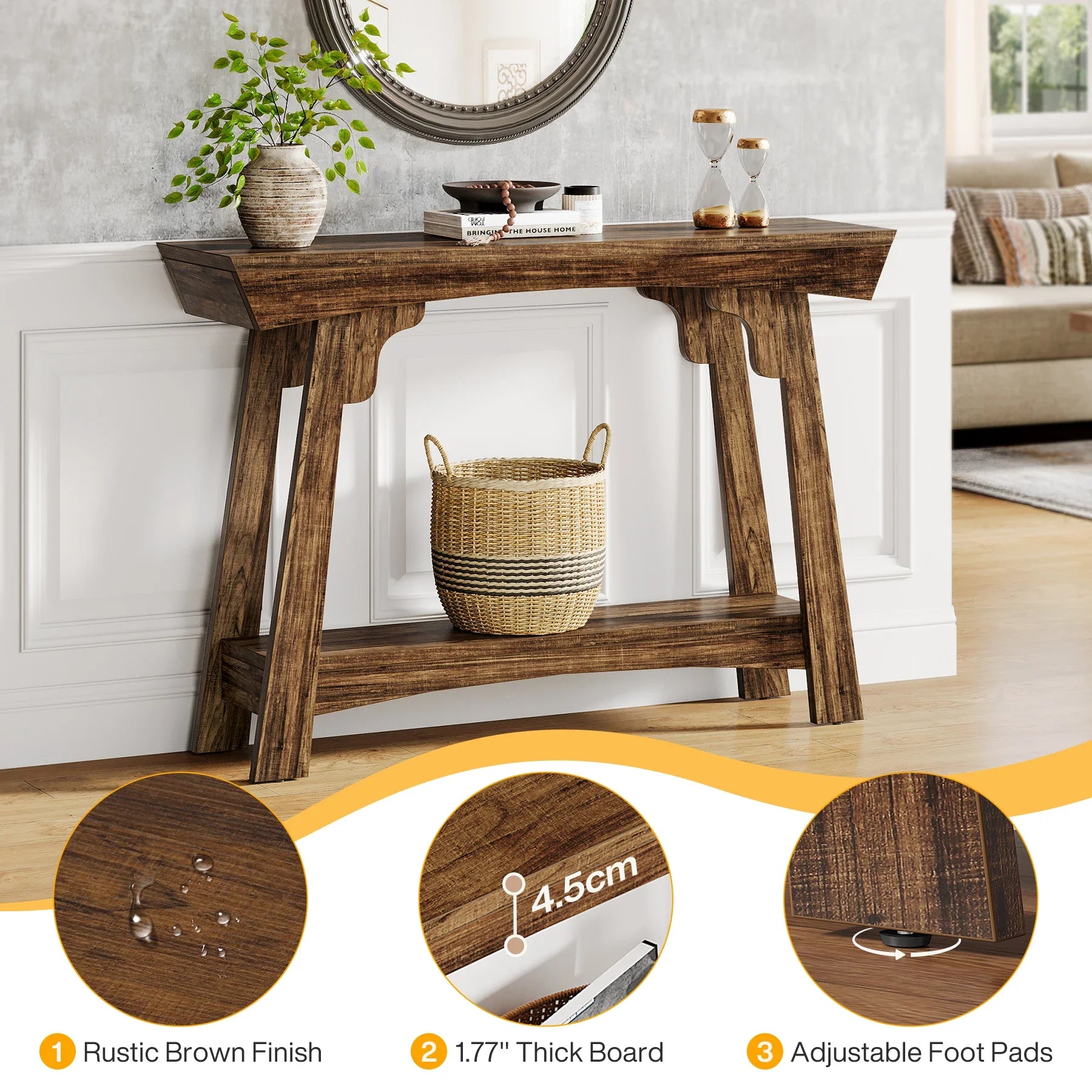 2-Tier Hallway Table