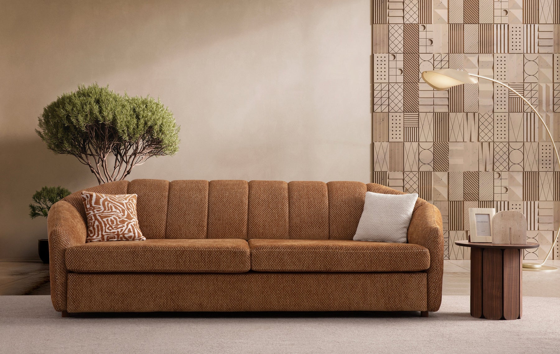 Evoxa 4-Seater Sofa (SG) by Netline Interiors