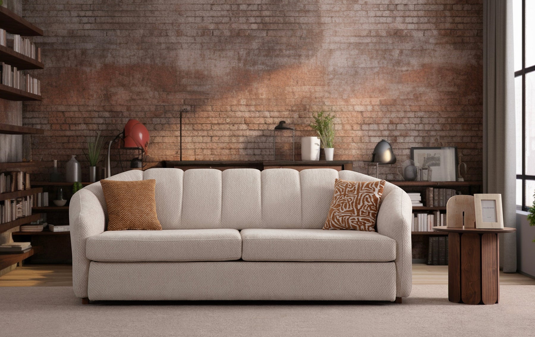 Evoxa 4-Seater Sofa (SG) by Netline Interiors