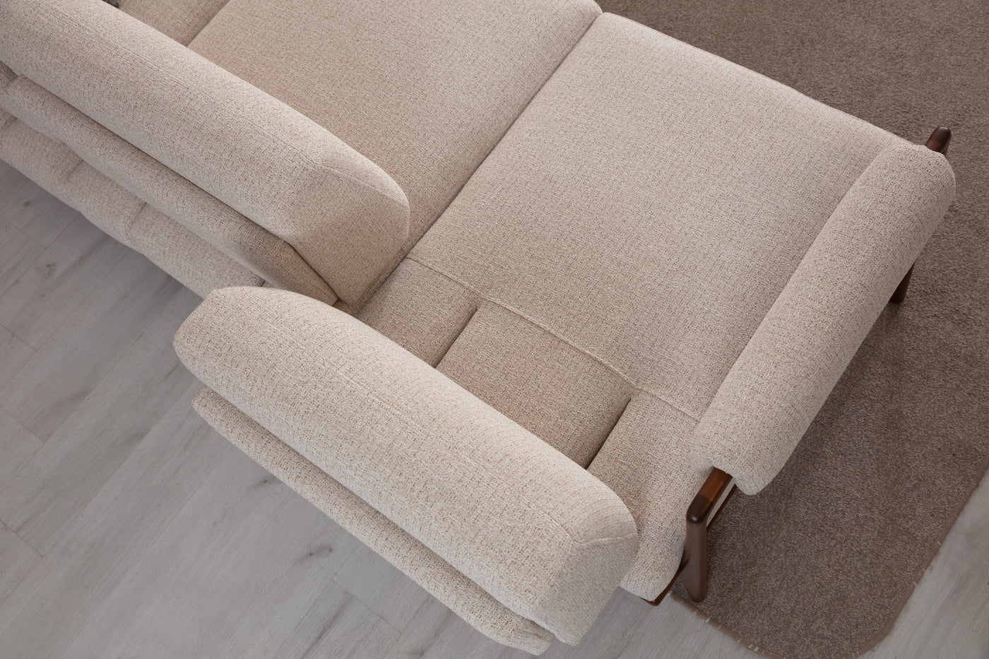 Klismos 3-Seater Sofa (SG) by Netline Interiors
