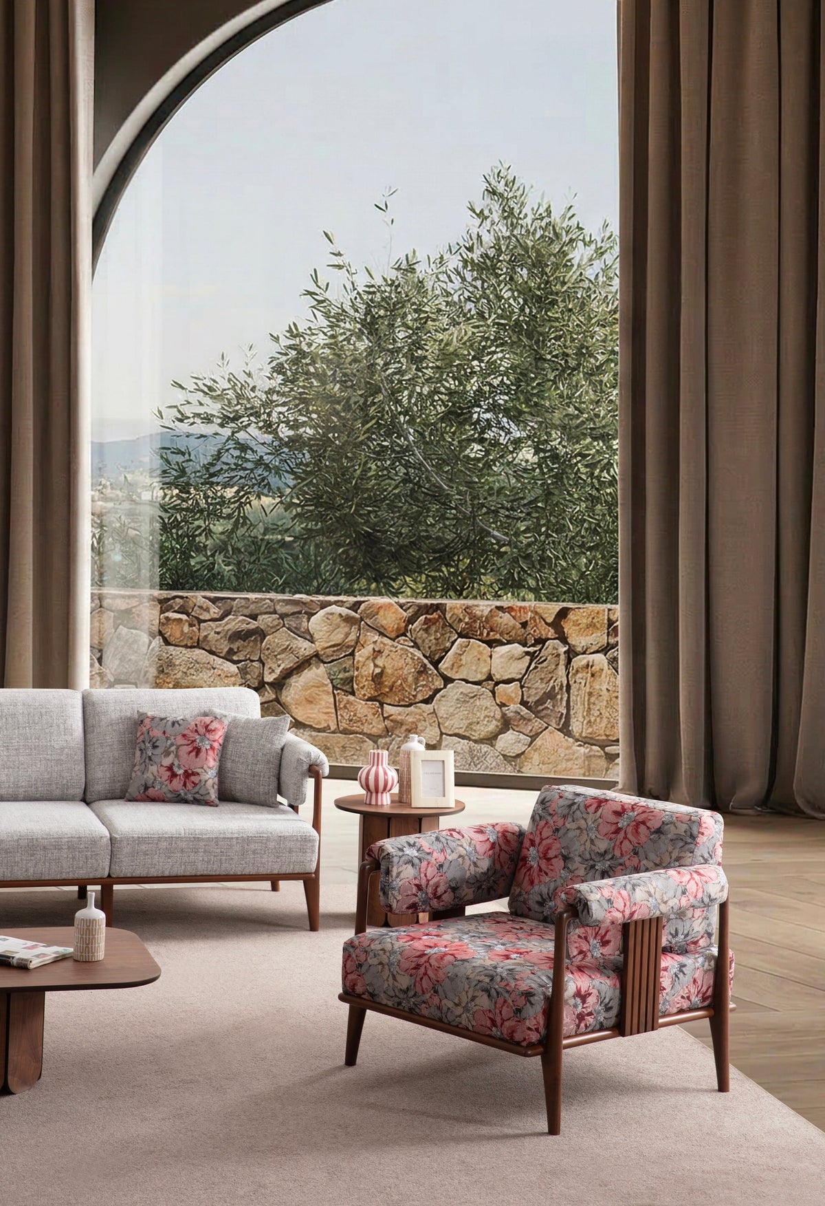 Klismos Armchair (SG) by Netline Interiors