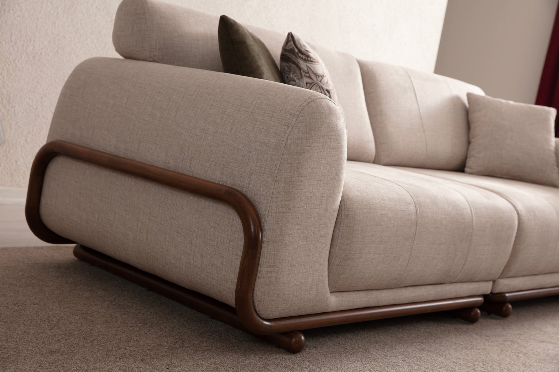 San Diego 3-Seater Sofa (SG) by Netline Interiors