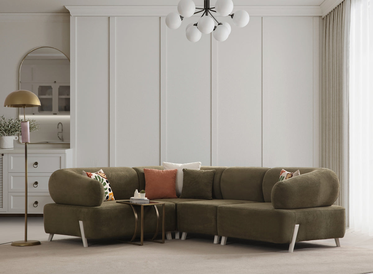 Ilyora Modular Corner Sofa (SG) by Netline Interiors