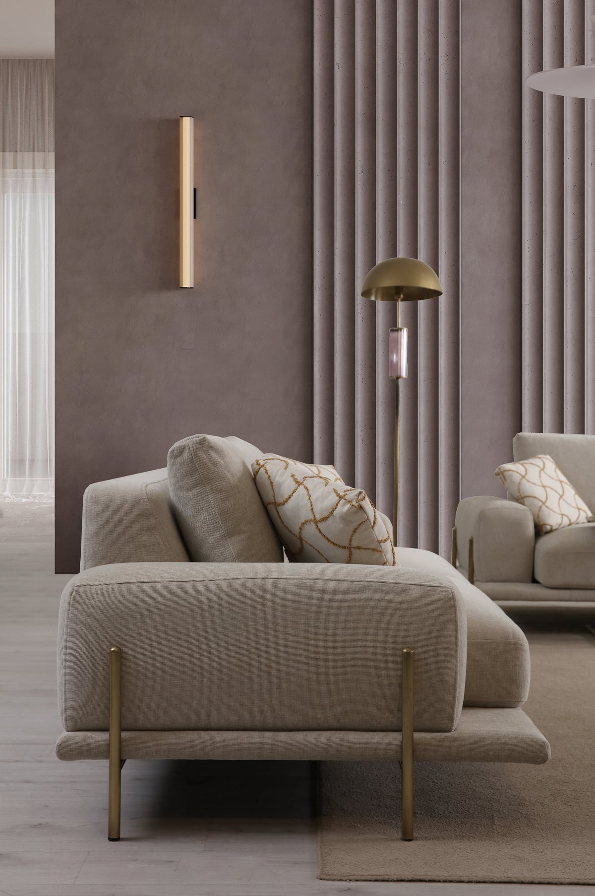 Eos 3-Seater Sofa (SG) by Netline Interiors