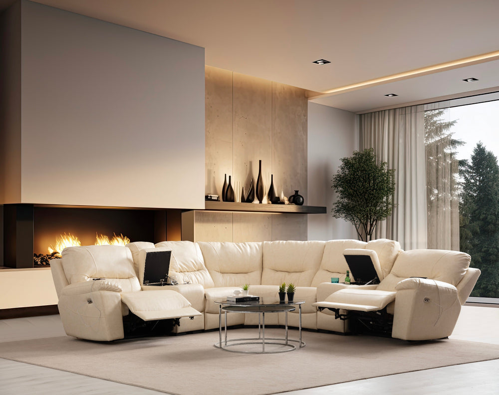 Ravella Modular Reclining Corner Sofa (SG) by Netline Interiors