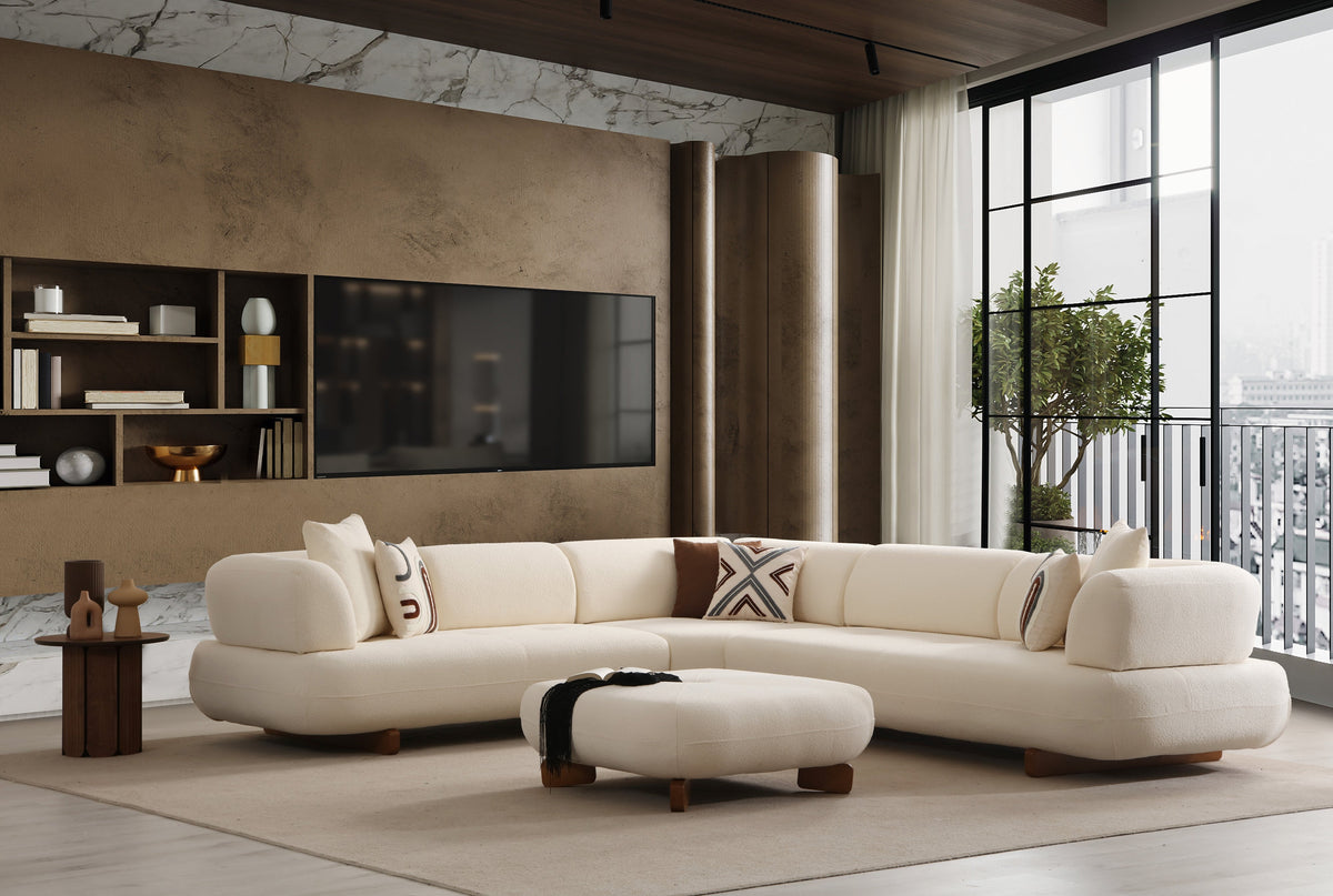 Manetti Premium Modular Corner Sofa Set (SG) by Netline Interiors