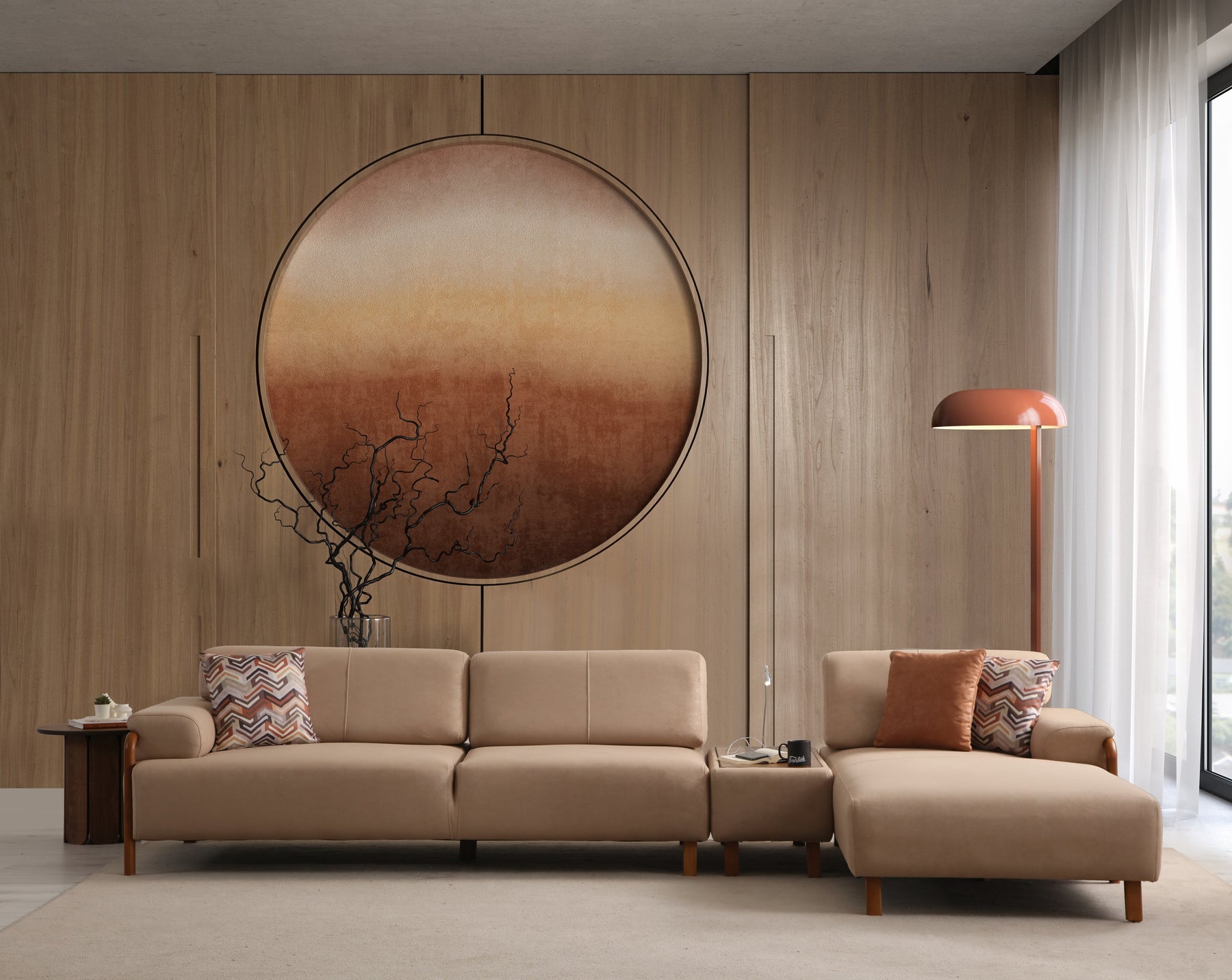 Kairos Modular Corner Sofa (SG) by Netline Interiors