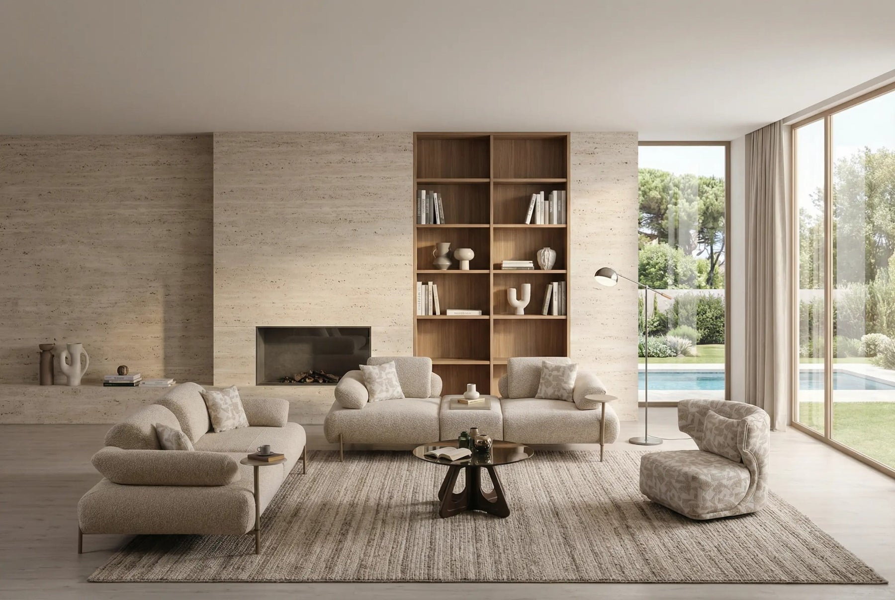 Lois Sofa Set (SG) by Netline Interiors